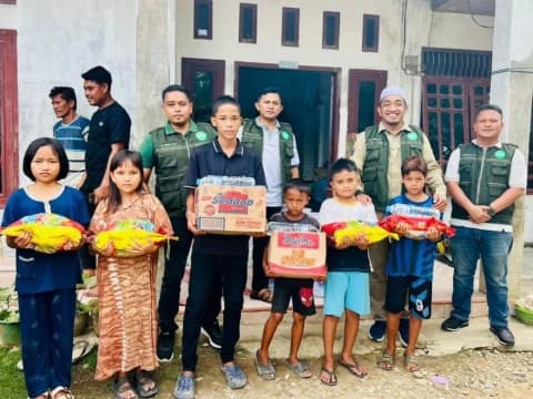 NU Kota Langsa Dampingi Anak Yatim Aceh Timur dengan Program Gizi dan Festival Kreatif NU