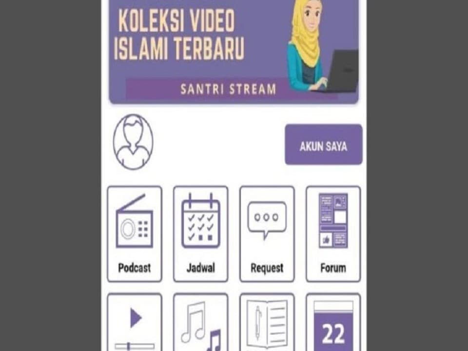 Santri Stream application for online recitation activities between Islamic Boarding Schools