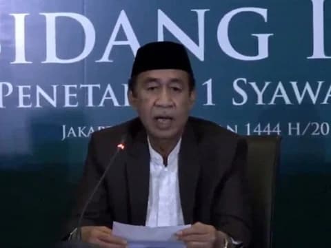 Perbedaan 1 Syawal 1444 H Tak Perlu Diributkan