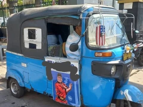 Terima Tempel Poster Caleg, Bajaj Dibayar Rp75 Ribu Per Bulan