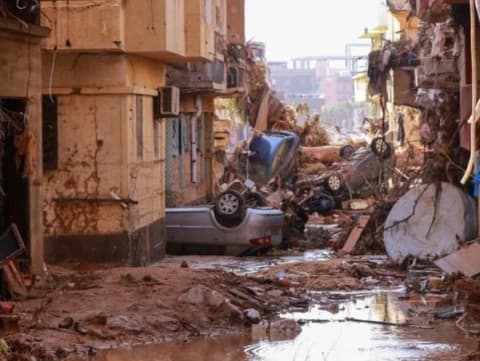 Korban Banjir Bandang di Libya: 5.000 Orang Meninggal, 10.000 Orang Hilang