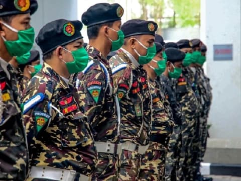 Ribuan Banser Siap Amankan Kegiatan Jalan Sehat 1 Abad NU di Solo