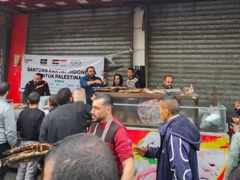 5 Ribu Warga Gaza, Yerusalem, dan Tepi Barat Palestina Terima Bantuan Kemanusiaan dari NU Care-LAZISNU