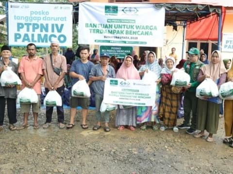 Tim NU Peduli Jangkau Warga Terdampak Bencana di Desa Tandihat Tapanuli Selatan