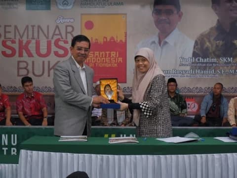 Sosialisasi Beasiswa PCINU Tiongkok Dipungkasi di UNU Mataram