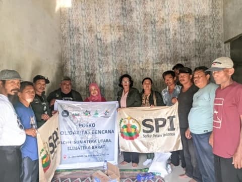 Dari Ladang ke Lokasi Bencana: Langkah Kemanusiaan Relawan Petani untuk Aceh-Sumatra