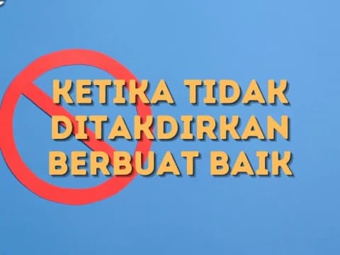 Tafsir Surat At-Taubah Ayat 46: Ketika Allah Tidak Menginginkan Kita Berbuat Baik