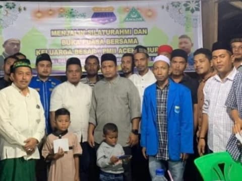 Nahdliyin Aceh Timur Santuni Anak Yatim dan Buka Puasa Bersama