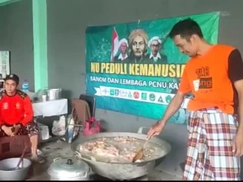 LPBINU Jateng Buka Posko Bantuan dan Dapur Umum di Sejumlah Wilayah Terdampak Banjir
