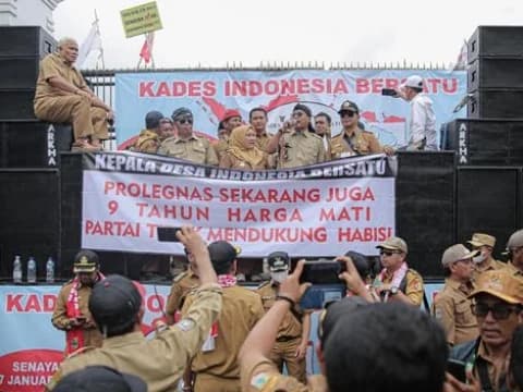 Suara-Suara Kepala Desa soal Tuntutan Masa Jabatan Kades 9 Tahun