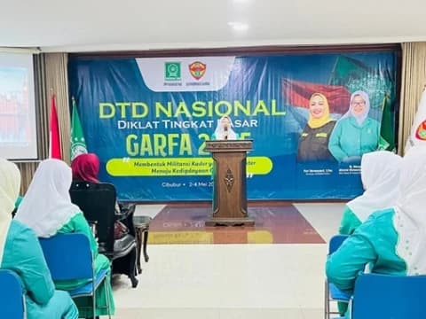 DTD Garfa 2025 Resmi Dibuka, Rumuskan Langkah Strategis Kaderisasi dan Kesiapsiagaan Sosial Perempuan NU