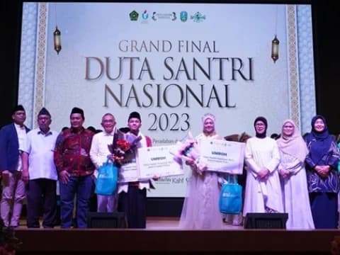 Inilah Para Pemenang Duta Santri Nasional 2023, Juara Satu Dihadiahi Umroh Gratis