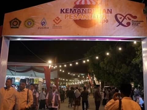 Expo Kemandirian Pesantren MQKN 2023, dari Kitab yang Populer hingga Kuliner