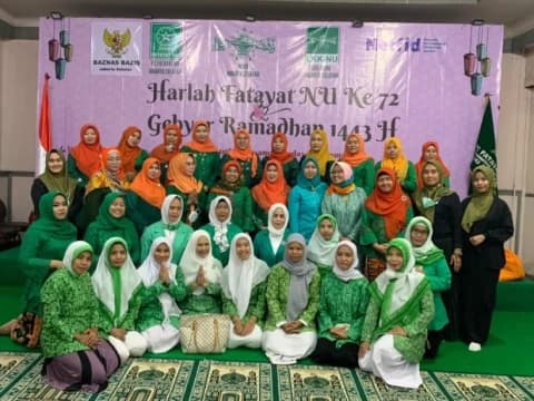 Fatayat NU Jaksel Peringati Harlah di Rumah Pergerakan Gus Dur