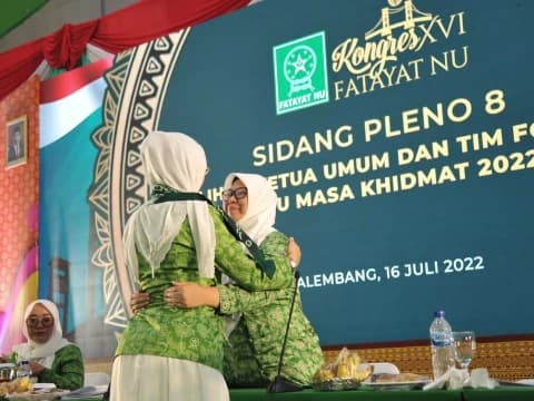 Terpilih Aklamasi, Margaret Aliyatul Maimunah Ketum PP Fatayat NU 2022-2027