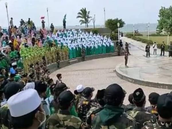 PCINU Taiwan Peringati Hari Santri dengan Apel Akbar