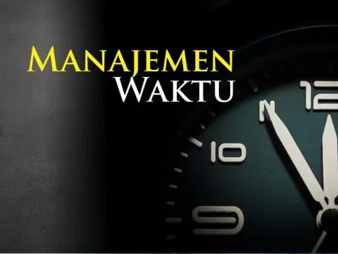 Tafsir Surat Al-'Ashr: Pentingnya Manajemen Waktu dalam Islam 