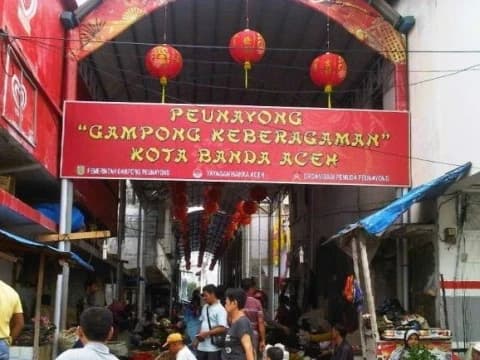 Gampong Peunayong Banda Aceh, Surga Toleransi di Tengah Syariat Islam