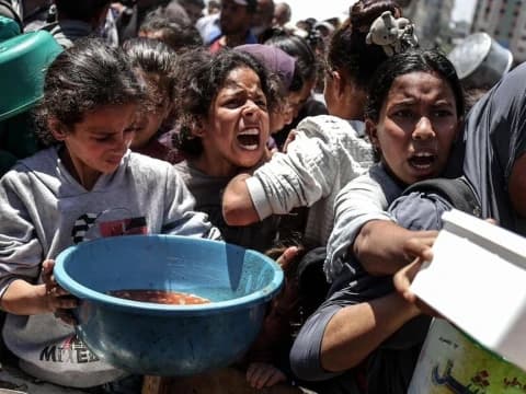 17 Ribu Anak di Gaza Utara Kekurangan Gizi Akut