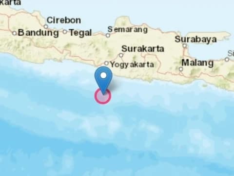Gempa Bumi Magnitudo 5,8 Guncang Yogyakarta, Tidak Berpotensi Tsunami