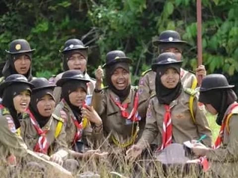 Korps Pelajar Putri NU: Pramuka Bentuk Jati Diri dan Karakter Pemuda Lebih Terorganisasi