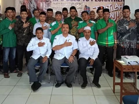 GP Ansor dan KIP Pidie Jaya Sosialisasikan Pilkada 2024 Lewat Nobar Film 'Tepatilah Janji'