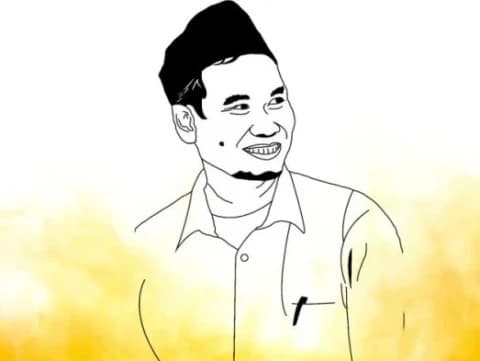 Jelaskan Makna Bekas Sujud, Gus Baha Sebut Atsar itu Tidak Harus Fisik