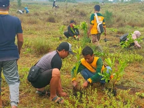 Tolak Penambangan, Gusdurian Inisiasi Tanam Pohon di Pantai