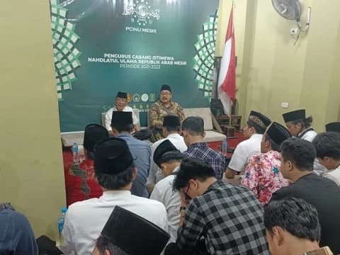 Ini Pesan Ketua PBNU saat Kunjungi Mahasiswa NU di Al-Azhar Mesir