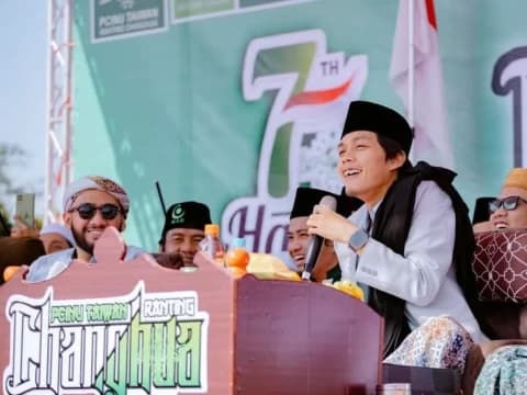 Hadiri Pengajian Akbar NU Taiwan, Ini Pesan Gus Iqdam untuk Para Pekerja Migran Indonesia di Negeri Formosa