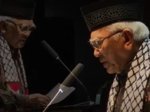 Puisi Gus Mus untuk Palestina: Soroti Ironi Lunturnya Kemanusiaan hingga Realitas Politik
