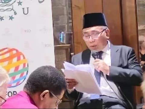 Gus Yahya: Piagam PBB Jadi Landasan untuk Akhiri Peperangan