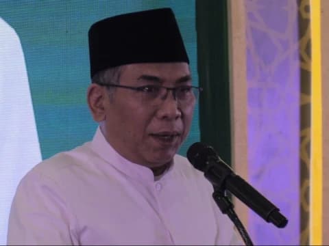 Pesan Gus Yahya ke Satgas GKMNU: Pelayanan NU untuk Semua Orang