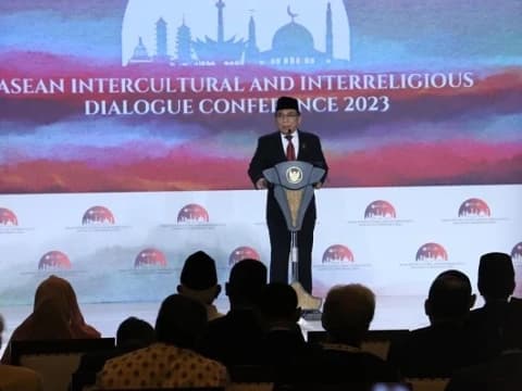 Teks Lengkap Pidato Gus Yahya pada Pembukaan ASEAN IIDC 2023