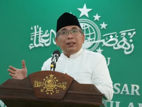 Kata Ketua Umum PBNU soal Fatwa Larangan Salam Lintas Agama