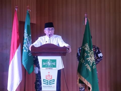 Buka Rakernas IX LD PBNU, Gus Yahya Tegaskan NU Bekerja Laksana Pemerintahan