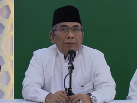 Jelang Pemilu 2024, Ketum PBNU Tegaskan Warga NU Bukan 'Kerbau' yang Gampang Dicucuk Hidungnya