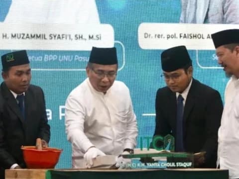 Resmikan UNU Pasuruan, Gus Yahya Optimis Masa Depan Cerah