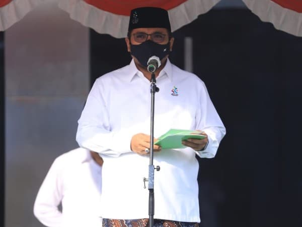 Menag Yaqut Apresiasi Kemampuan Pesantren Hadapi Pandemi Covid-19