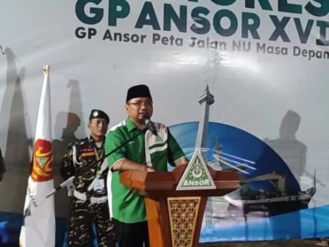 Pesan Gus Yaqut untuk Ansor: Teguhlah dalam Garis Perjuangan NU