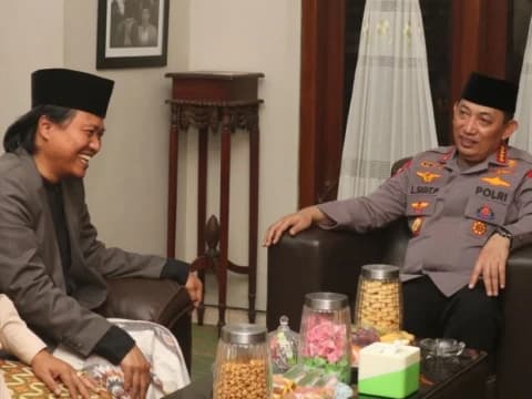 Bincang Situasi Kamtibmas, Kapolri Sowan Gus Yusuf Tegalrejo Magelang
