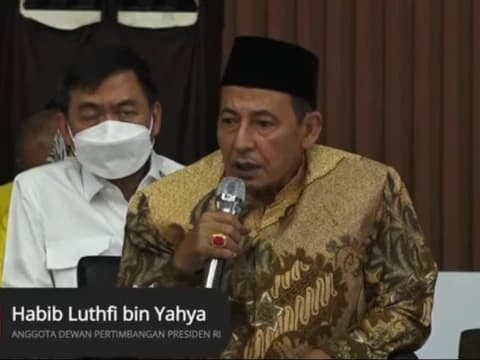 Dua Pesan Habib Luthfi untuk Mahasiswa Baru Universitas Indonesia
