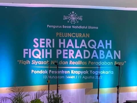 PBNU Gelar Halaqah Fikih Peradaban di Pesantren Krapyak Ali Maksum
