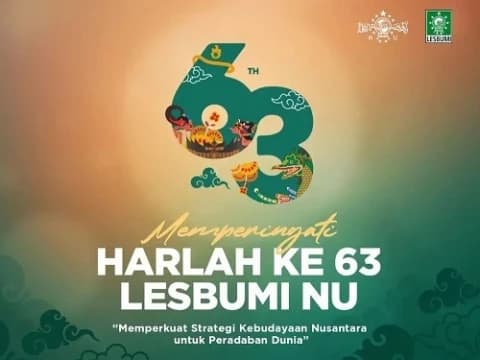 Puncak Harlah Ke-63, Lesbumi Gelar Dialog, Pertunjukan Seni, hingga Pengobatan Tradisional