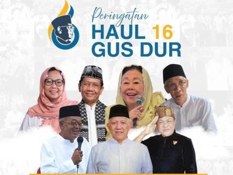 Haul Ke-16 Gus Dur Ciganjur Usung Tema Dari Rakyat, Oleh Rakyat, Untuk Rakyat