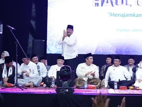Menteri Kabinet Prabowo hingga Pramono Anung-Rano Karno Hadiri Haul Ke-15 Gus Dur