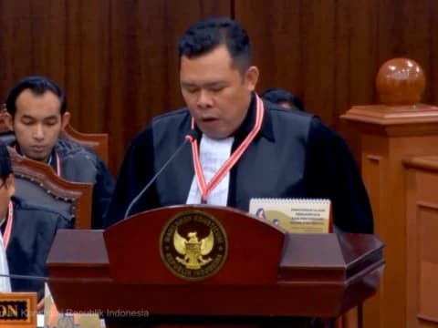 KPU Minta MK Tidak Terima Permohonan Ganjar-Mahfud di Sidang Sengketa Pilpres 2024