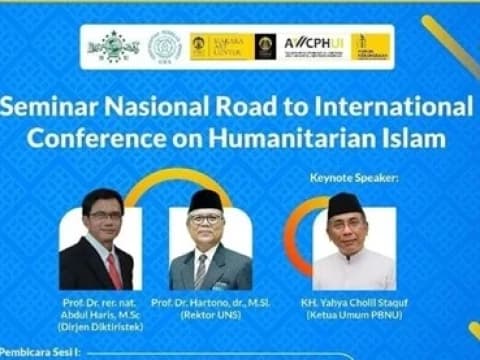 PBNU Gelar Seminar Humanitarian Islam di UNS Besok