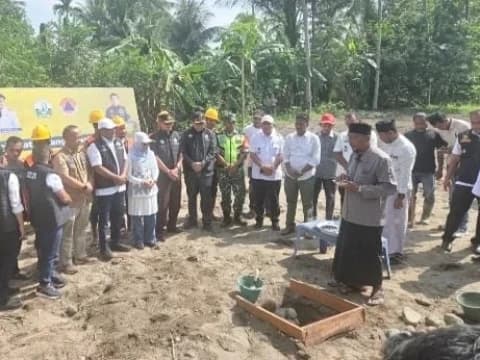 Hunian Tetap Korban Banjir Sumatra Perdana Dibangun di Bireuen, Ini Harapan Warga NU