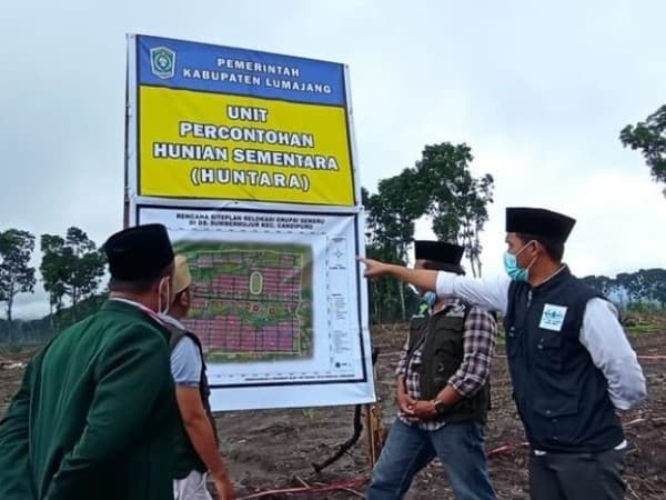 NU Peduli Segera Bangun Hunian untuk Penyintas Bencana Semeru